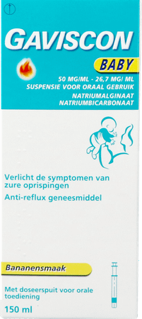 Gaviscon Baby Suspensie Voor Oraal Gebruik 150 ml