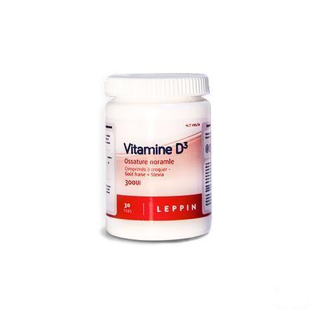 Leppin Vitamine D3 Pot Comprimes A Croquer 30  -  Lepivits
