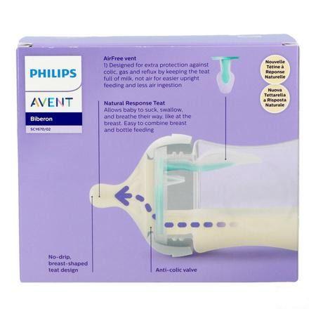 Philips Avent Natural Airfree Zuigfles Duo 2X125 ml