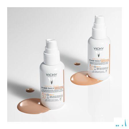 Vichy Cap Sol Uv-Age Medium Getint Ip50 + 40 ml  -  Vichy