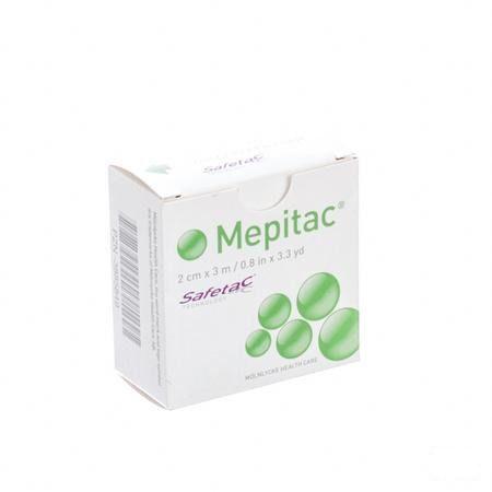 Mepitac Bande Fixation Adhesive Sil 2cmx3,0m 1 298300  -  Molnlycke Healthcare