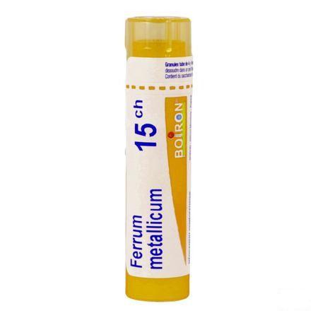 Ferrum Metallicum 15CH Gr 4g  -  Boiron