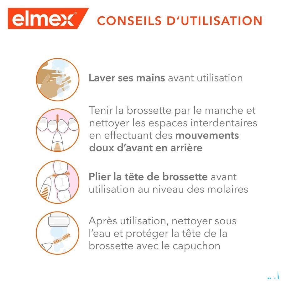 Elmex Set Interdentale Borsteltjes Iso 0 0,6Mm 8