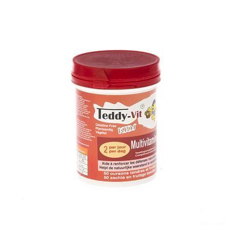 Teddy Vit Multivitamine Beertjes 50  -  Stylepharma