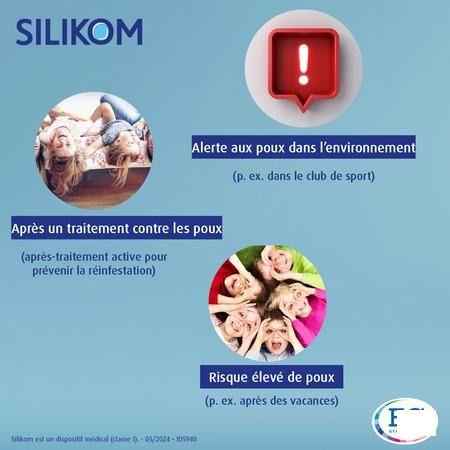Silikom Protect Lotion Luizen Spray 200 ml  -  EG