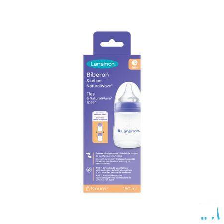 Lansinoh Zuigfl + Speen Nat Wave 75460 1
