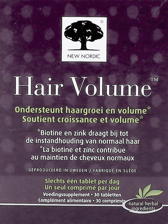 New Nordic Hair Volume Comprimes 30  -  Ocebio