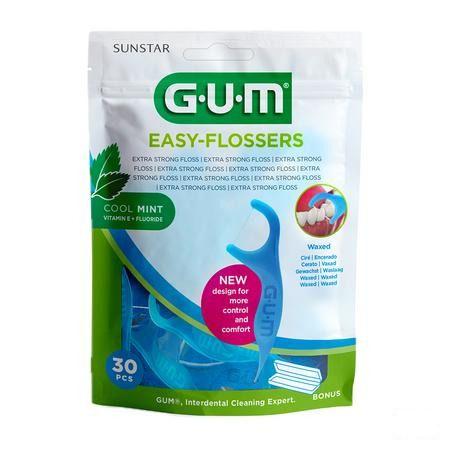 Gum Easy Flossers 30St