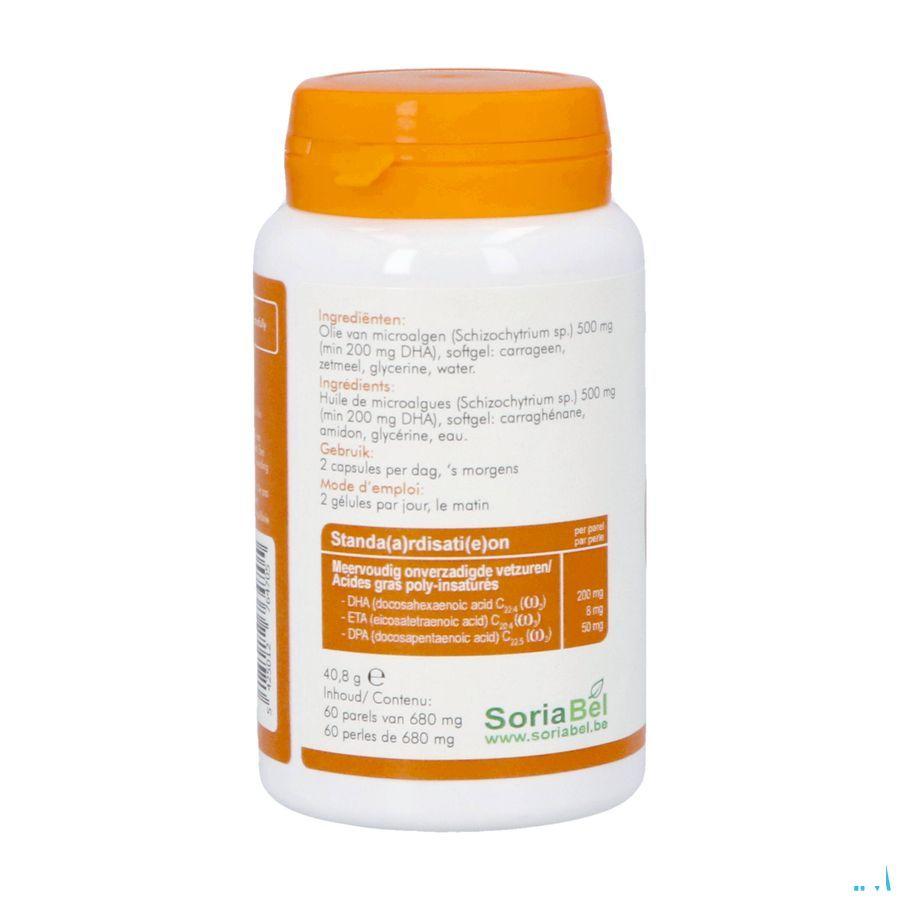 Soria Dha Algae Perles 60  -  Soria Bel
