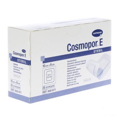 Cosmopor E Latexfree 10x6cm 25 P/s  -  Hartmann