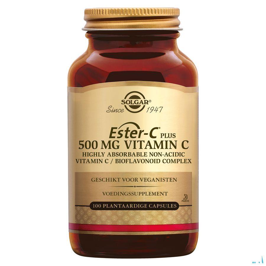 Solgar Ester-c Plus V-Capsule 100x500 mg  -  Solgar Vitamins