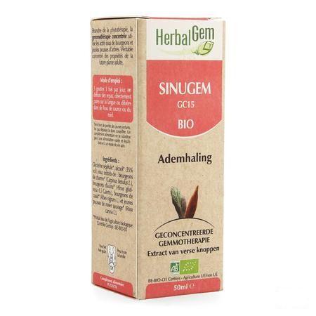 Herbalgem Sinugem Complex Voies Respir. Gouttes 50 ml  -  Herbalgem