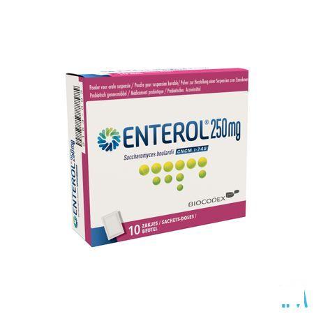 Enterol 250 mg Pulv Zakjes 10