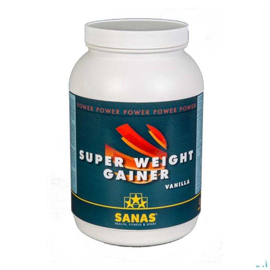Sanas Super Weight Gainer Pot 1,5kg Vanille 