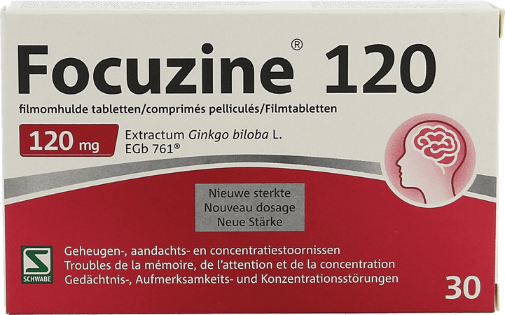 Focuzine 120 mg Filmomh Tabl 30 X 120 mg  -  Vsm