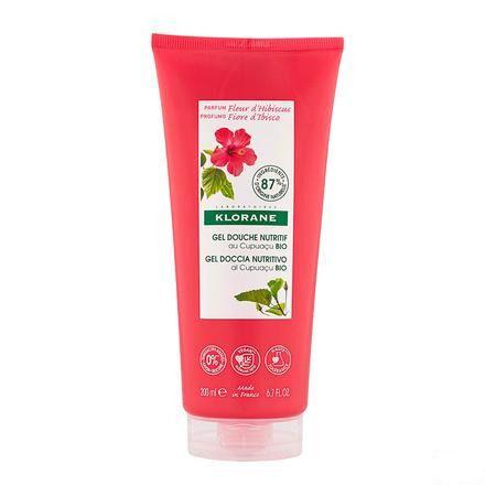 Klorane Lichaam Douchegel Hibiscusbloem 200 ml