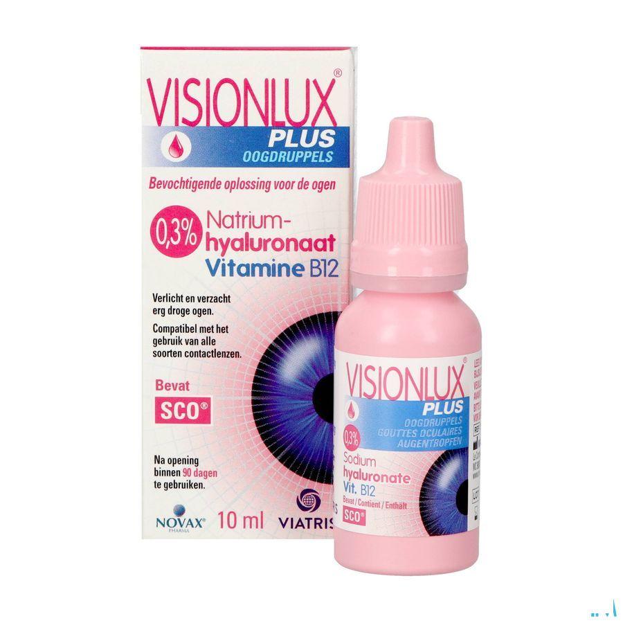 Visionlux Plus Oogdruppels Flacon 1 X 10 ml