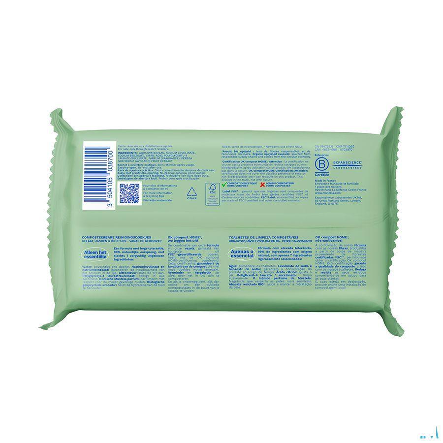 Mustela Reinigende Doekjes geparfumeerde 60