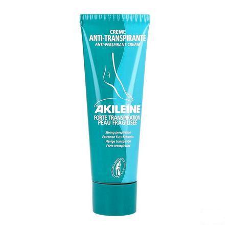 Akileine Creme Anti-Transpirantie Tube 50 ml  -  Asepta