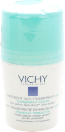 Vichy Deo Transp. Intense Roller 48U Duo 2X50 ml