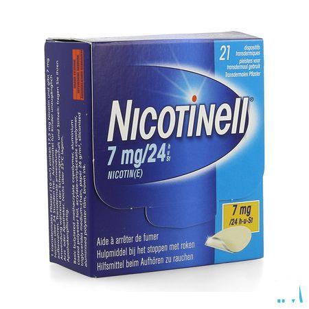 Nicotinell 7mg/24h Pleister Transdermaal 21