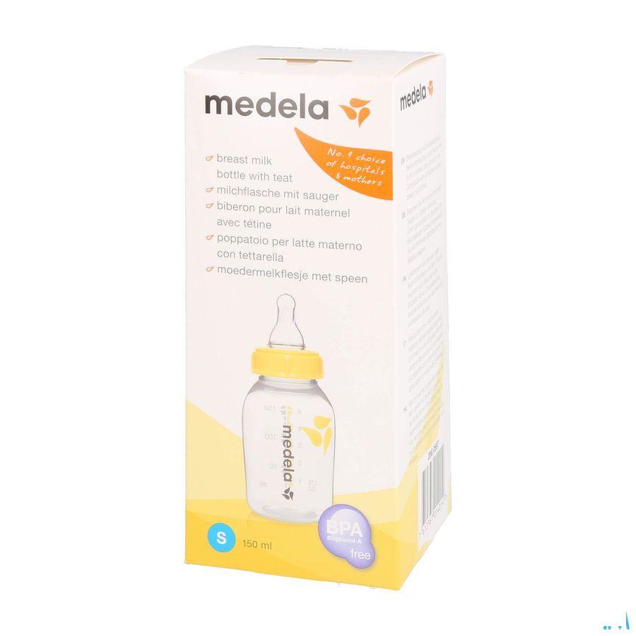 Medela Fles Moedermelk Plast Met Speen Slow Flow  -  Medela