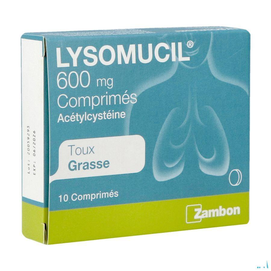 Lysomucil 600 Comprimes 10 X 600 mg