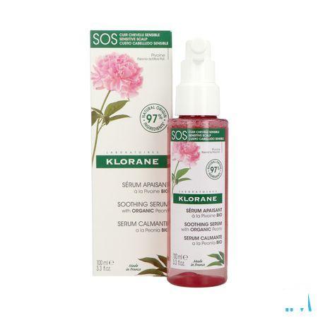 Klorane Capilaire Sos Serum Pioenroos Bio 100 ml