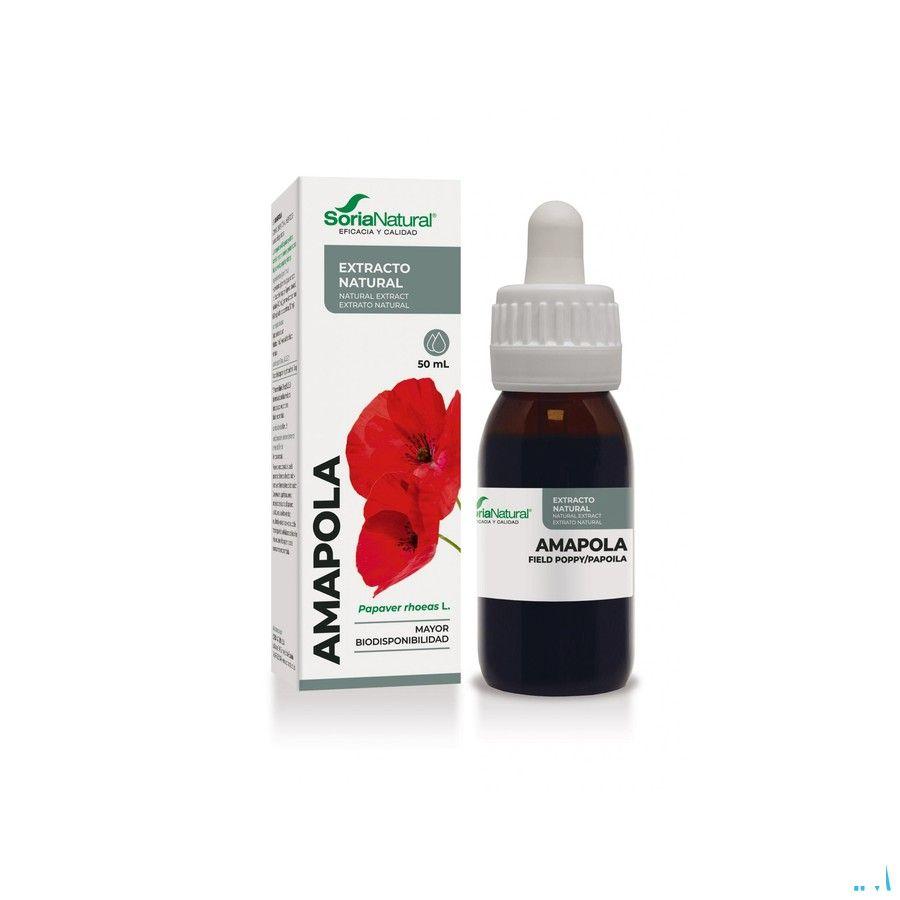 Soria Papaver Rhoeas Klaproos Extr.Glyc 50 ml  -  Soria Bel