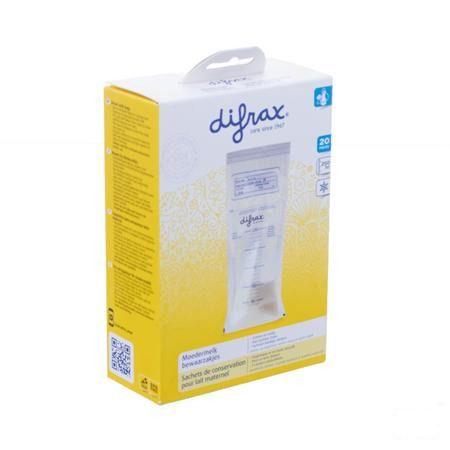 Difrax Btob Sachets Conservat. Pr Lait Matern. 613  -  Difrax