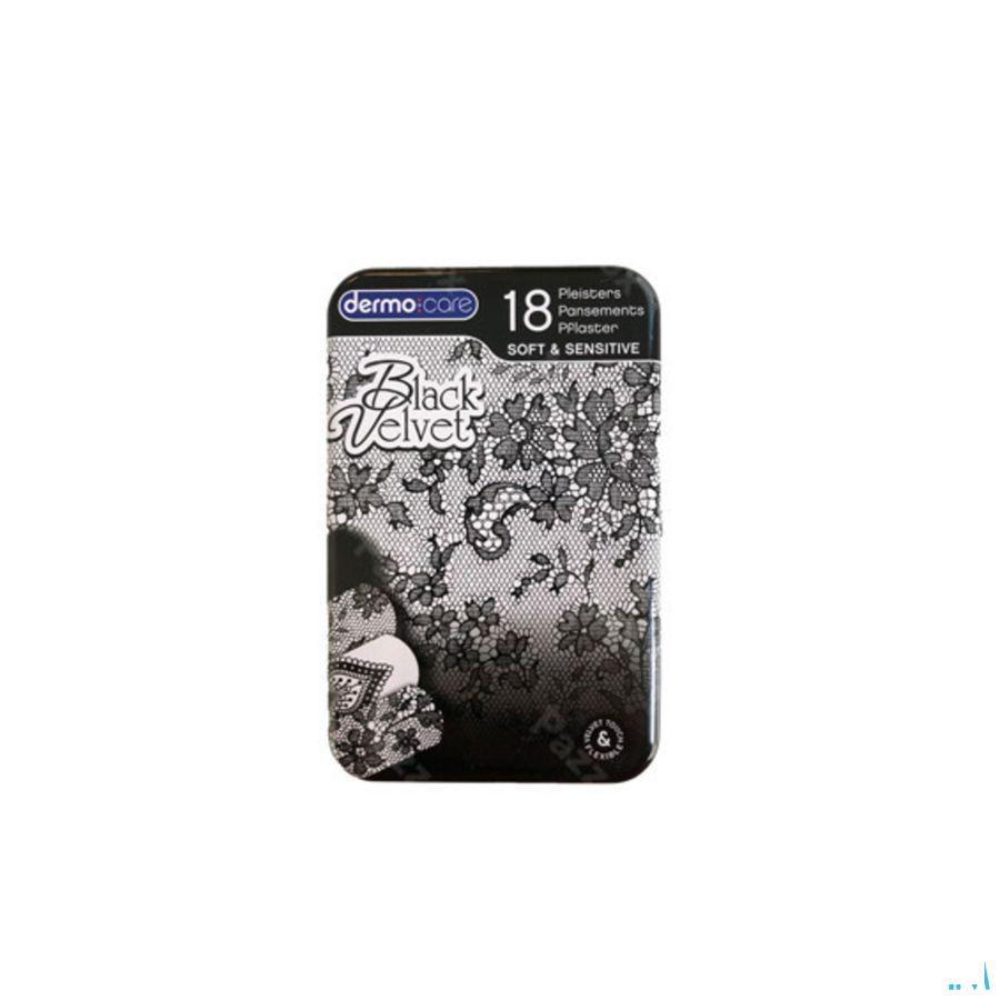 Dermo Care Soft & Sens. Black Velvet Pleist.Strip 18