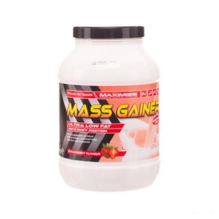 Mass Gainer Aardbei Poeder 1,3kg