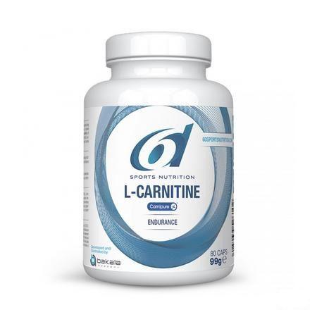 6D Sixd L-Carnitine Carnipure Caps 80