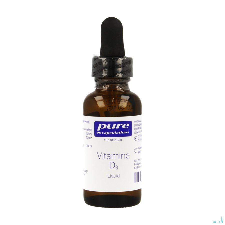 Pure Encapsulations Vitamine D3 Liquid 22,5 ml  -  Nestle