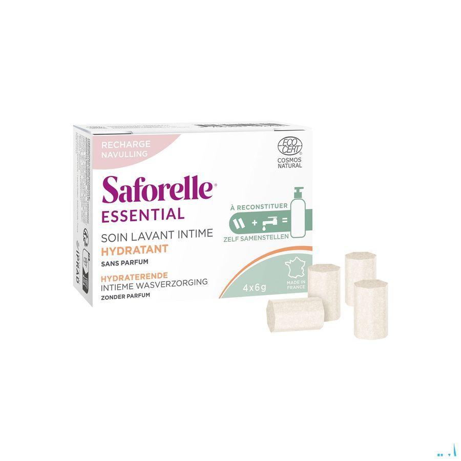 Saforelle Essent. Soin Lav.Int.Hydra Pdr Rech.4 x 6G