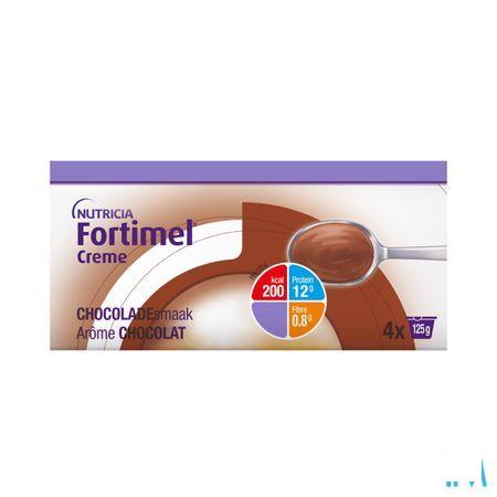 Fortimel Creme Chocolade 4X125 g  -  Nutricia