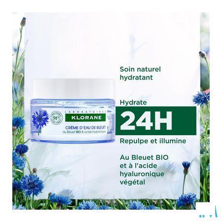 Klorane Gezicht Korenbloem Watercreme 50 ml