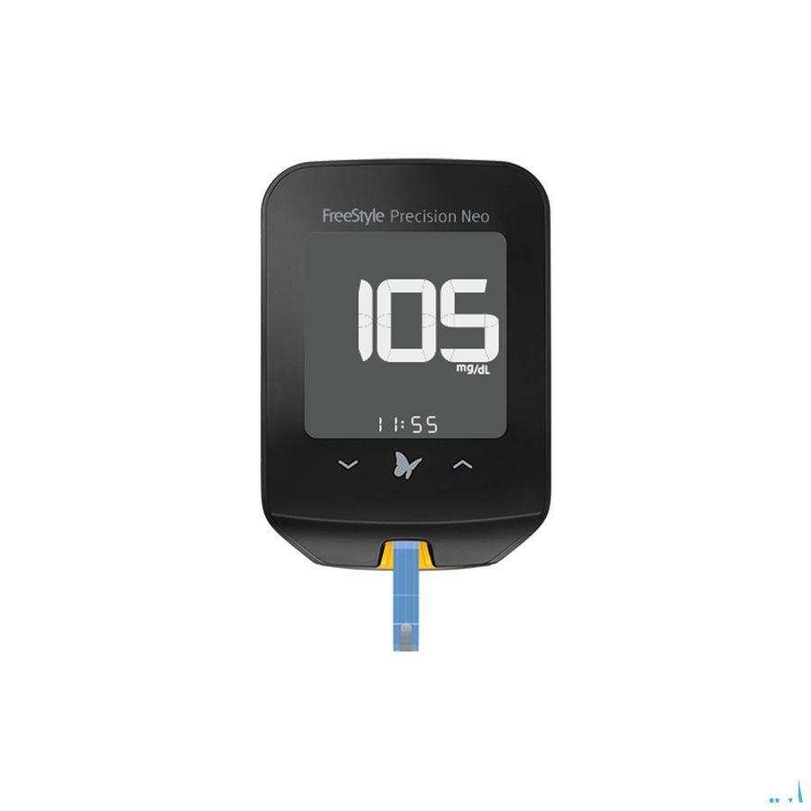 Freestyle Precision Neo Glucometer + 10 Teststrips  -  Abbott