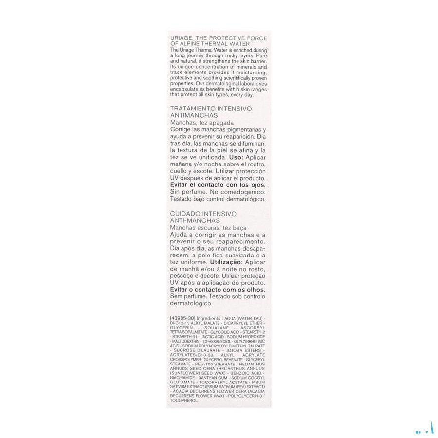 Uriage Depiderm Intens Corr.Verzorg T/Vlekken 30 ml