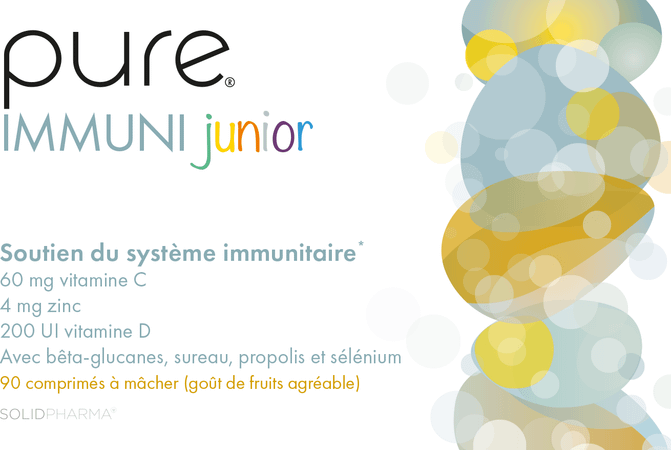 Pure Immuni Junior Kauwtabl 90