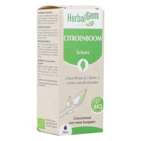 Herbalgem Citroenboom Bio 30 ml