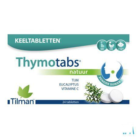 Thymo Tabletten Natuur Zuigtabl 24  -  Tilman