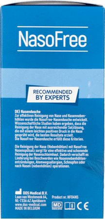 Nasofree Neusdouche Fl + 4 Zakjes