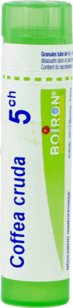 Coffea Cruda 5CH Gr 4g  -  Boiron