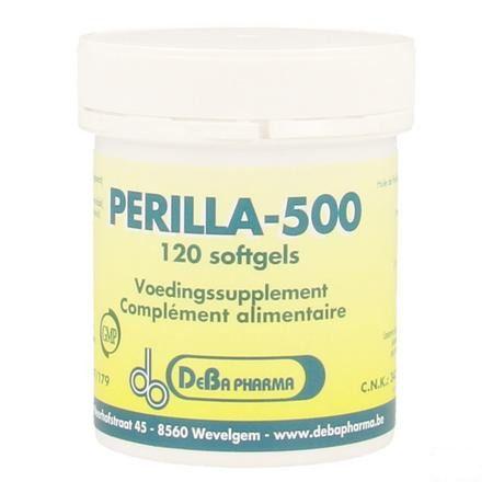 Perilla 500 Softgels 120  -  Deba Pharma