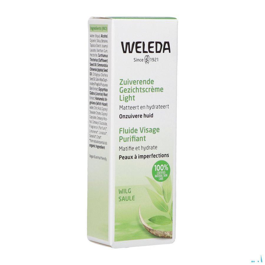 Weleda Zuiverende Gezichtscreme Light 30 ml  -  Weleda