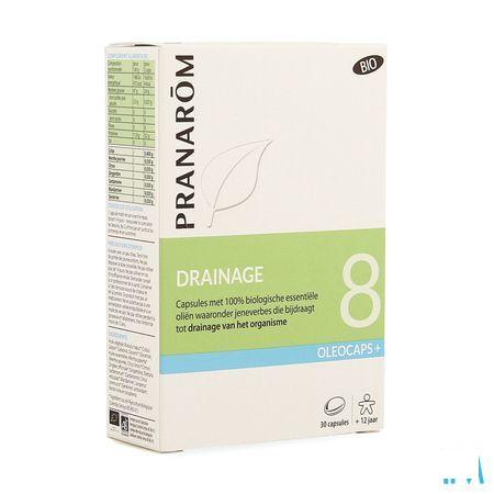 OleoCapsule + Bio 8 Drainage Capsule 30  -  Pranarom
