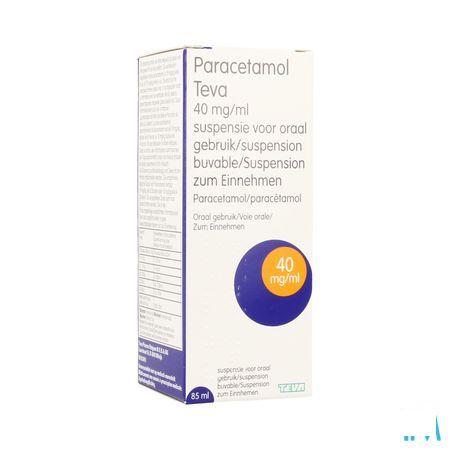 Paracetamol Teva 40 mg/ml Orale Suspensie ensie 85 ml 