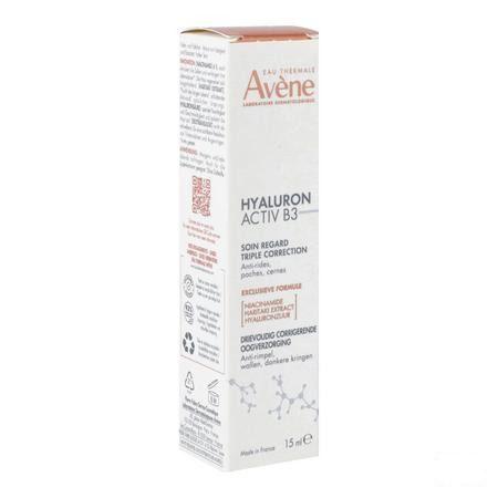 Avene Hyaluron Activ B3 Driev.Corr.Oogverzorg.15 ml