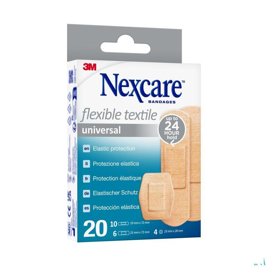 Nexcare 3M Flexible Textile Universal Strips 20  -  3M
